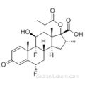 Androsta-1,4-dien-17-carbonsäure, 6,9-Difluor-11-hydroxy-16-methyl-3-oxo-17- (1-oxopropoxy) -, (57187593,6a, 11b, 16a, 17a) - CAS 65429-42-7